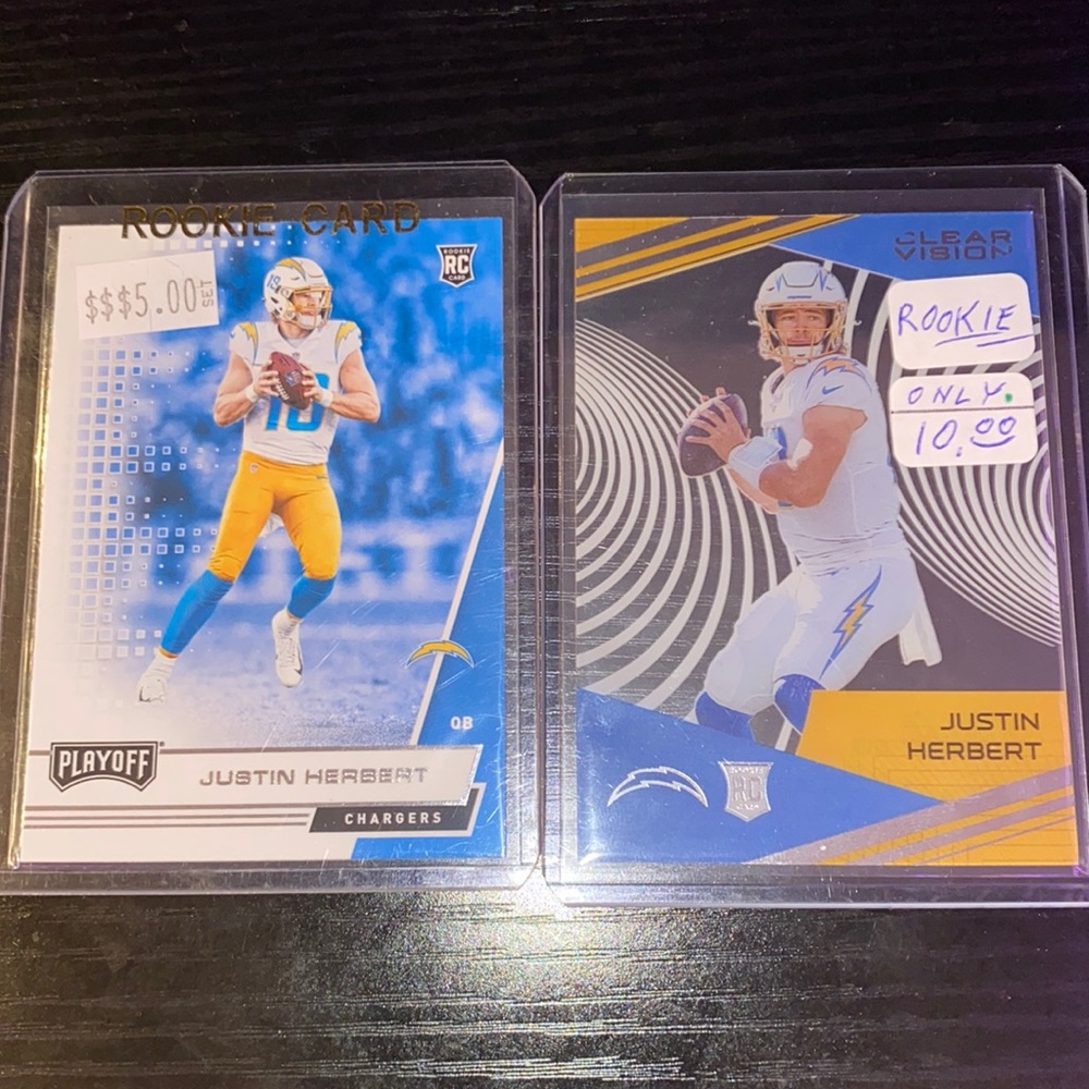 Justin Herbert Rookie Cards